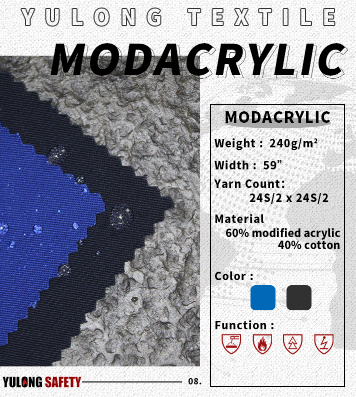 Modacrylic Fr ESD Twill Fabric