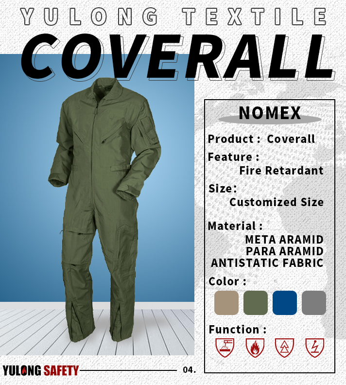 Warm Thermal Aramid Pilot Military Nomex Nfpa 2112 Coverall