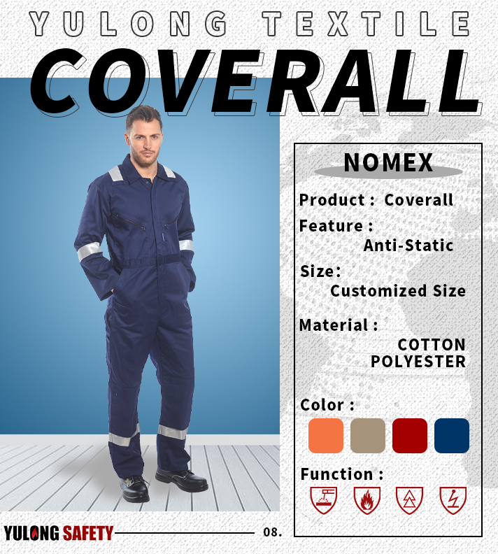 Washable Wholesale Cheap Work Overall T/C Coverall For Men