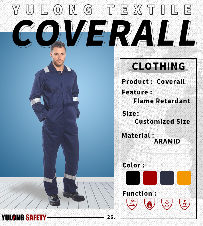 Wholesale Industry Safety Fr Fire retardant Aramid Coverall